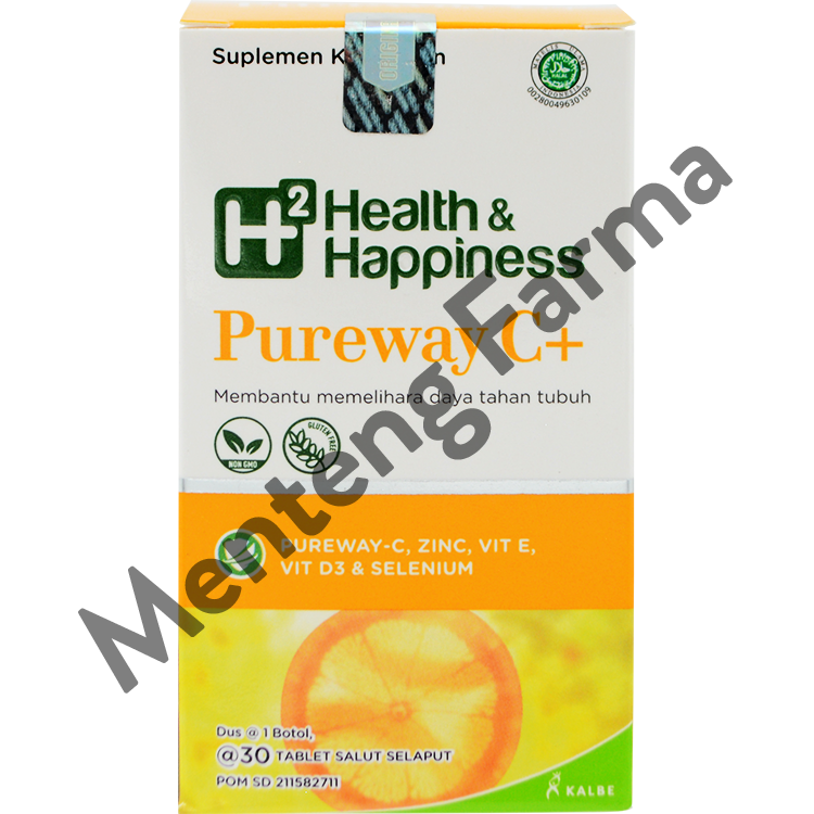 H2 Pureway C+ 30 Tablet - Suplemen Vitamin C Untuk Daya Tahan Tubuh - Menteng Farma