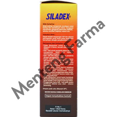 Siladex Antitussive (Siladex Batuk Tidak Berdahak) 60 mL - Menteng Farma