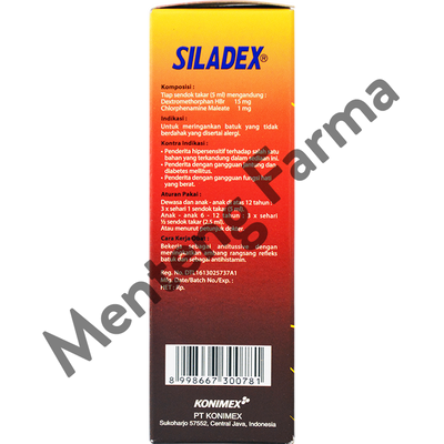 Siladex Antitussive (Siladex Batuk Tidak Berdahak) 60 mL - Menteng Farma