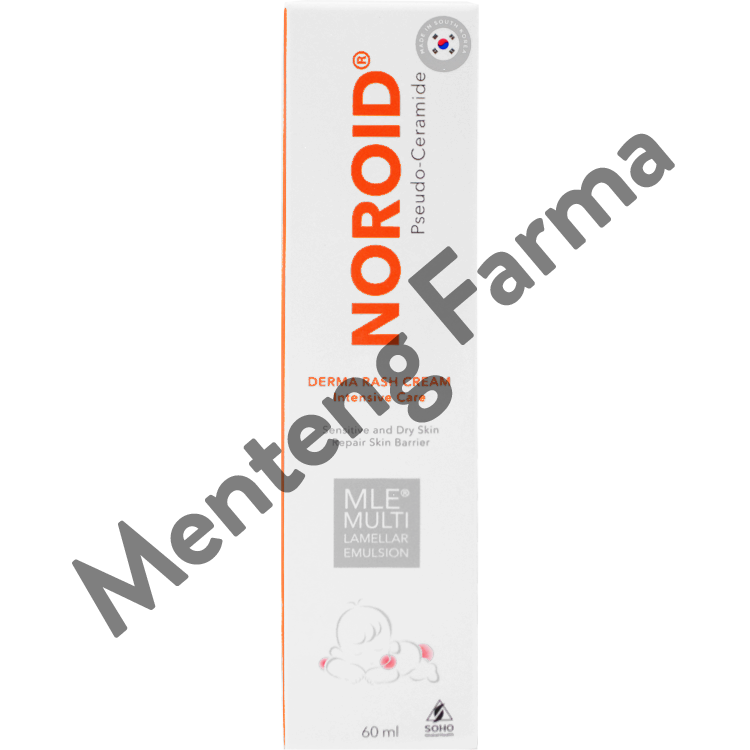 Noroid Derma Rash Cream 60 mL Pelembab Kulit Bayi Dermatitis