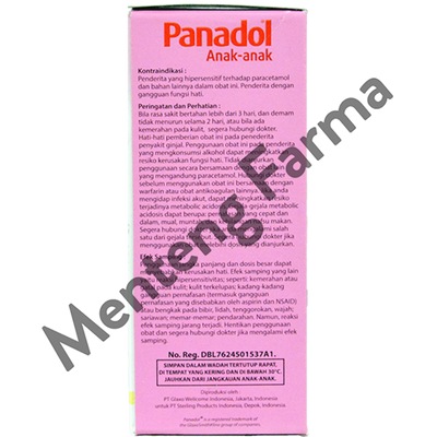 Panadol Anak-Anak Paracetamol - Menteng Farma