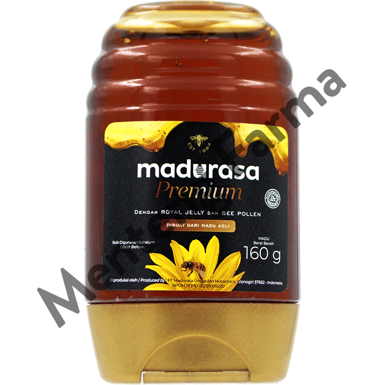 Madurasa Premium 160 Gram - Madu Dengan Royal Jelly dan Bee Pollen - Menteng Farma