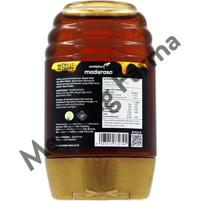 Madurasa Premium 160 Gram - Madu Dengan Royal Jelly dan Bee Pollen - Menteng Farma