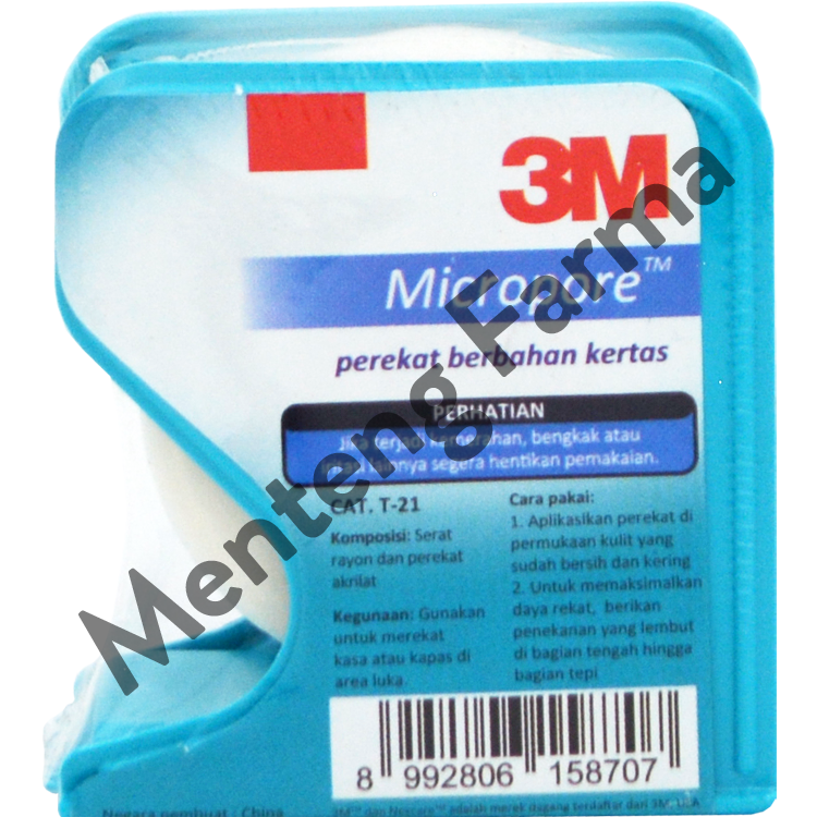 Plaster Roll 3M Nexcare Micropore 1 In x 9.1 m - Plaster Perban Luka - Menteng Farma