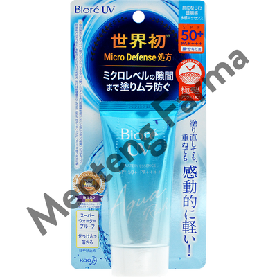 Biore UV Aqua Rich Watery Essence SPF50 50 Gr - Sunscreen Waterproof Dengan SPF 50 - Menteng Farma