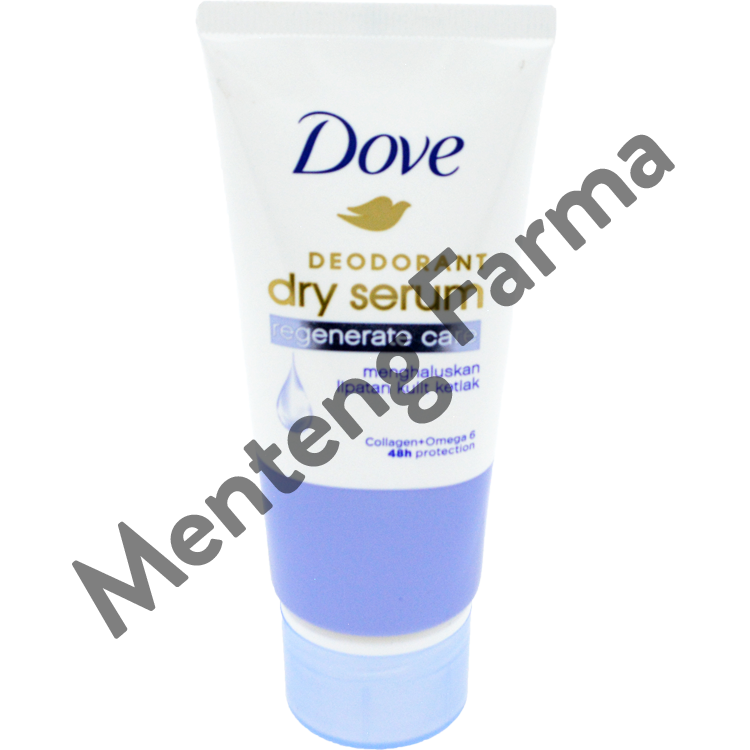 Dove Deodorant Dry Serum Regenerate Care Collagen + Omega 6 50 ML - Menghaluskan lipatan ketiak - Menteng Farma