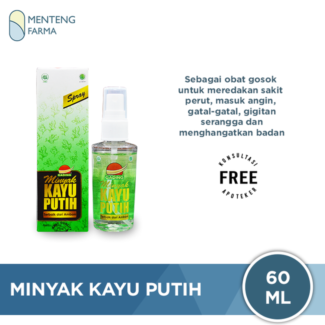 Minyak Kayu Putih Cap Gading Spray - Menteng Farma