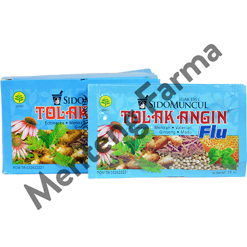 Tolak Angin Flu - Dus Isi 12 Sachet - Menteng Farma