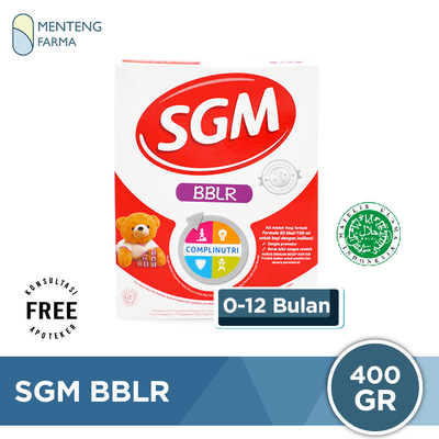 SGM BBLR Susu Formula Bayi Prematur dan Berat Lahir Rendah 400 Gr - Menteng Farma