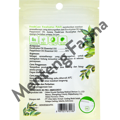 Freshcare Eucalyptus Patch - Sticker Tempel Dengan Aromatherapy - Menteng Farma