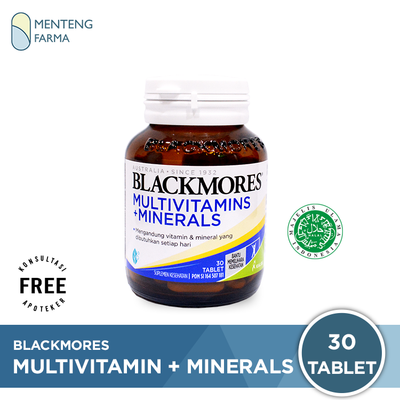 Blackmores Multivitamin & Minerals - Isi 30 Tablet - Menteng Farma