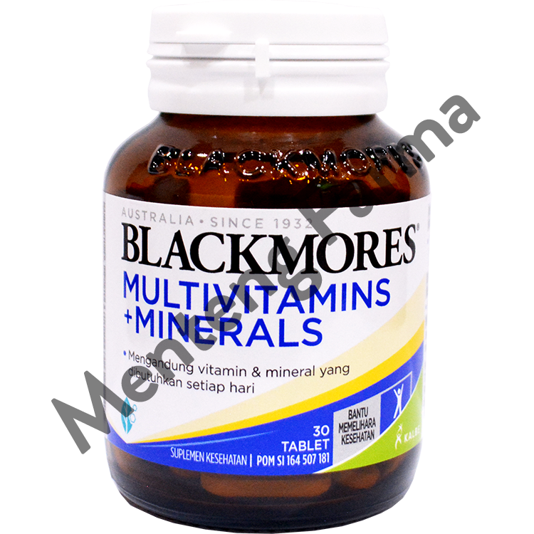 Blackmores Multivitamin & Minerals - Isi 30 Tablet - Menteng Farma