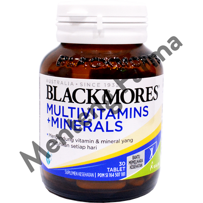 Blackmores Multivitamin & Minerals - Isi 30 Tablet - Menteng Farma