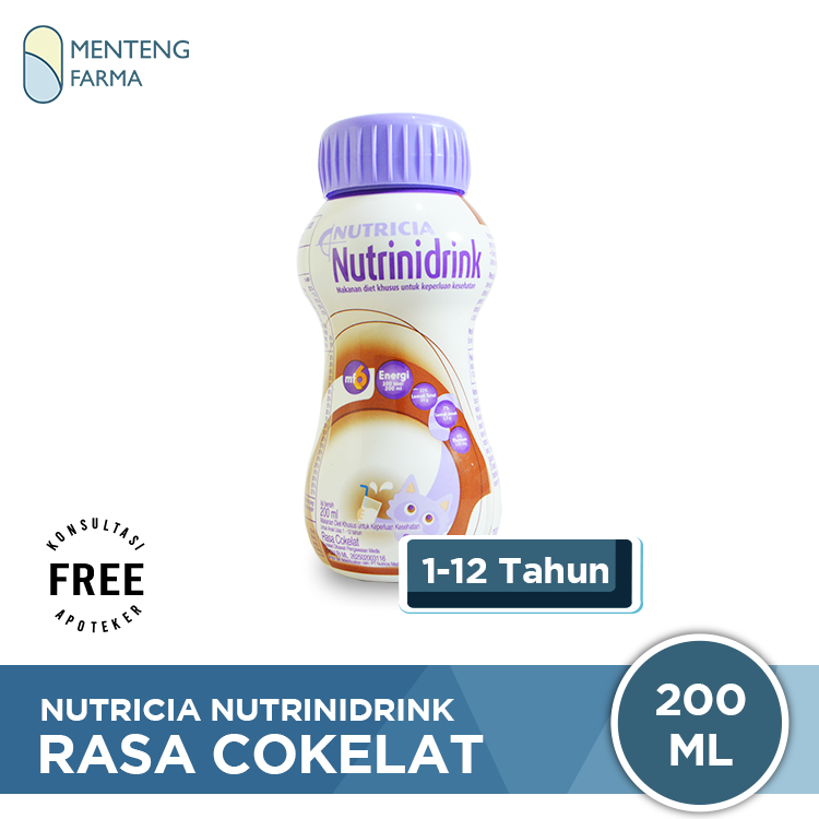 Nutricia Nutrinidrink Rasa Cokelat - Menteng Farma