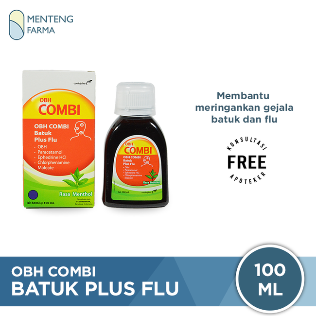 OBH Combi Batuk Plus Flu - Menteng Farma