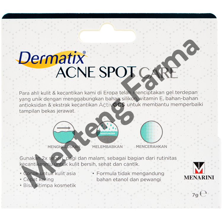 Dermatix Acne Spot Care 7 gr - Krim Perawatan Bekas Jerawat - Menteng Farma