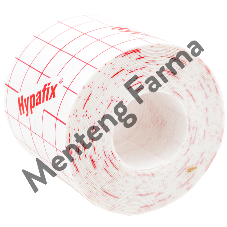 Hypafix Plaster Roll 5 CM x 5 M - Perekat Luka Lebar Non Woven - Menteng Farma