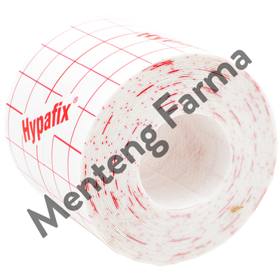 Hypafix Plaster Roll 5 CM x 5 M - Perekat Luka Lebar Non Woven - Menteng Farma