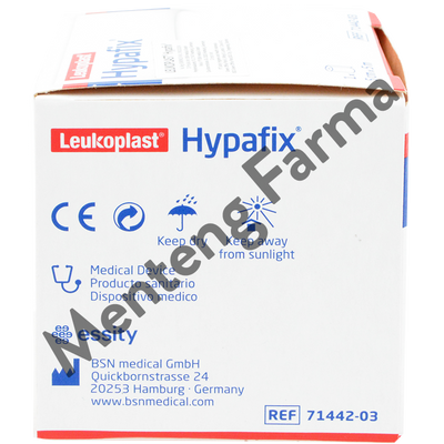 Hypafix Plaster Roll 5 CM x 5 M - Perekat Luka Lebar Non Woven - Menteng Farma