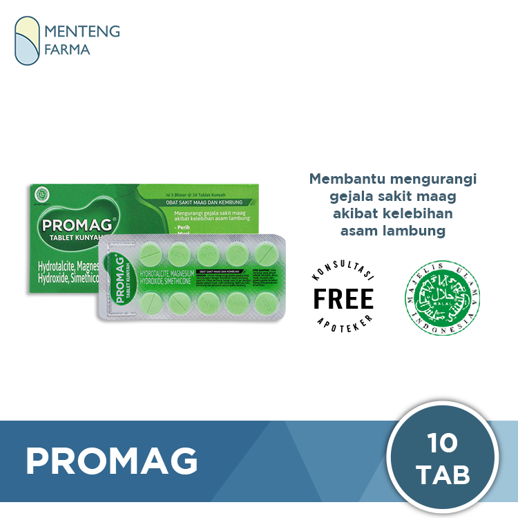 Promag Tablet - Menteng Farma