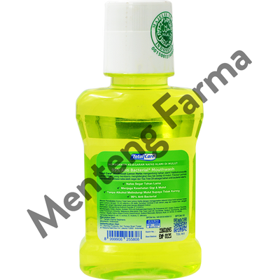 Total Care Mouthwash Lemon Herbs 100 mL - Obat Kumur Penyegar Nafas - Menteng Farma