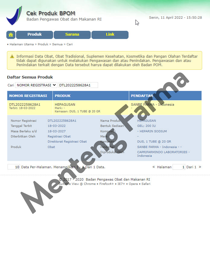 Hepagusan Gel 20 Gr - Gel Pereda Luka Lebam dan Memar - Menteng Farma