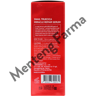 SOME BY MI Snail Truecica Miracle Repair Serum 50 mL - Serum Pelembap - Menteng Farma