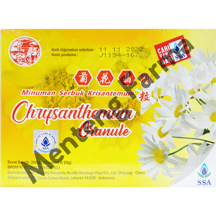 Chrysanthemum Granule - Minuman Panas Dalam dan Kesehatan Tubuh - Menteng Farma