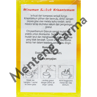 Chrysanthemum Granule - Minuman Panas Dalam dan Kesehatan Tubuh - Menteng Farma