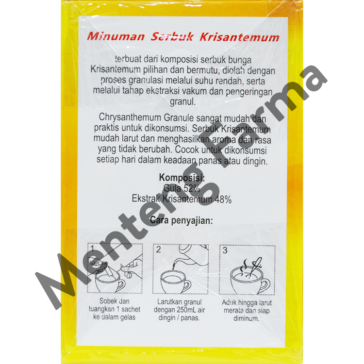 Chrysanthemum Granule - Minuman Panas Dalam dan Kesehatan Tubuh - Menteng Farma