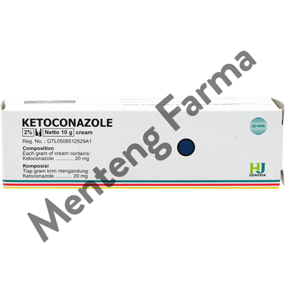 Ketoconazole Cream - Salep Gatal, Panu, Kudis, Kurap, Kutu Air, Eksim - Menteng Farma