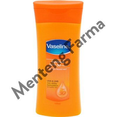 Vaseline Healthy Sunblock Lotion SPF 30 100 ML - Formula Tahan Air, Cepat Meresap, dan Tidak Lengket - Menteng Farma