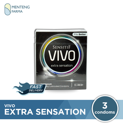 Kondom Vivo Extra Sensation - Menteng Farma