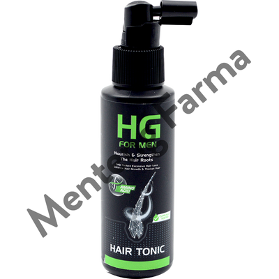 HG For Men Hair Tonic 90 ML - Vitamin Rambut Rontok, Meningkatkan Kesuburan Rambut - Menteng Farma