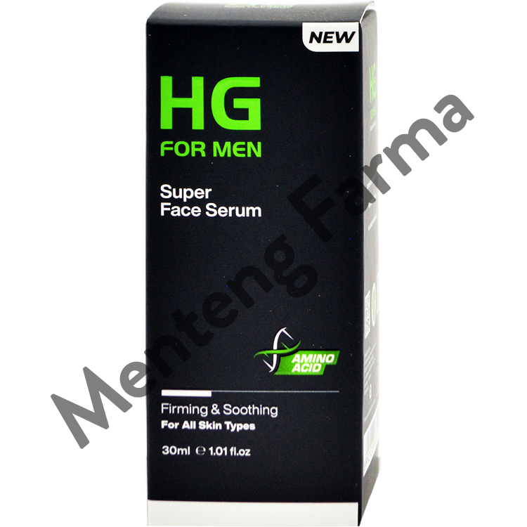 HG For Men Face Serum 30 ML - Serum Wajah Untuk Pria - Menteng Farma