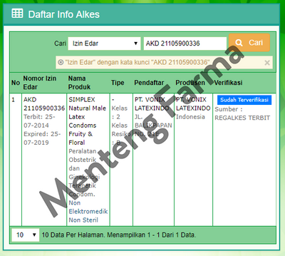 Kondom Simplex Stallion - Isi 12 - Menteng Farma