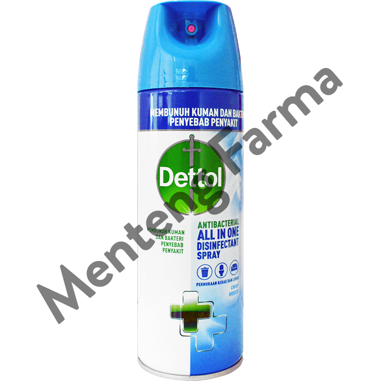 Dettol Disinfectant Spray Crisp Breeze 450 ML - Menteng Farma