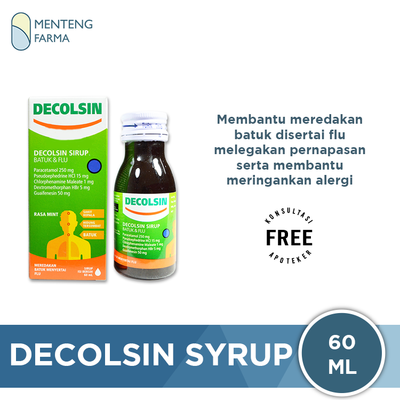 Decolsin Syrup - Menteng Farma