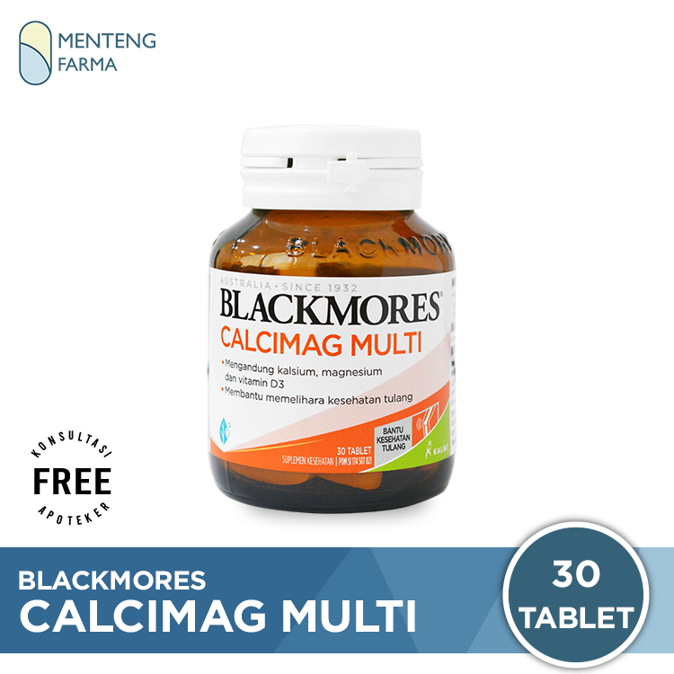 Blackmores Calcimag Multi Isi 30 Tablet - Menteng Farma