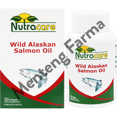 Nutracare Wild Alaskan Salmon Oil - Minyak Salmon Alaska untuk Kesehatan Tubuh - Menteng Farma