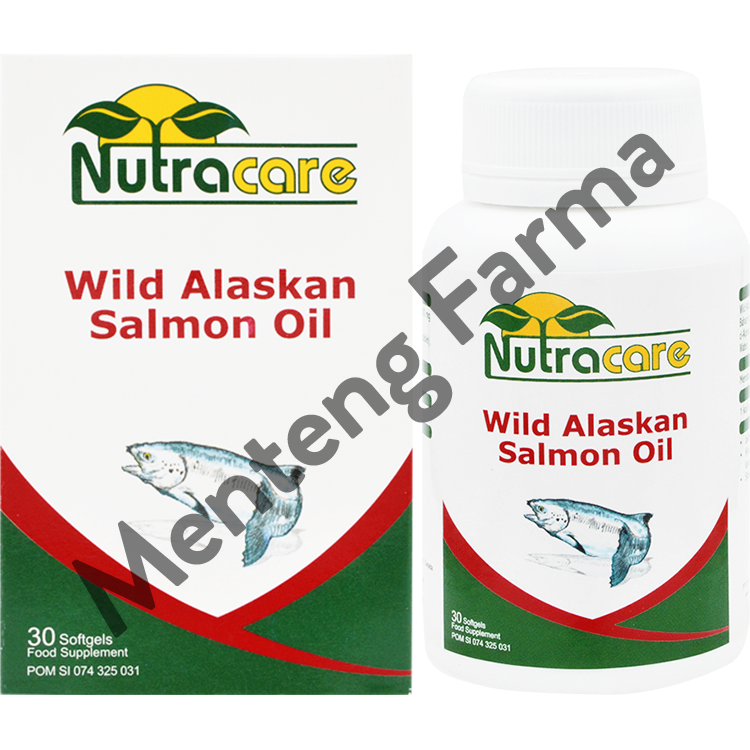 Nutracare Wild Alaskan Salmon Oil - Minyak Salmon Alaska untuk Kesehatan Tubuh - Menteng Farma