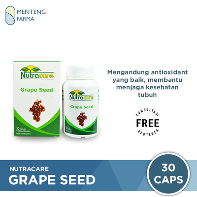 Nutracare Grape Seed - Suplemen Kesehatan Jantung - Menteng Farma