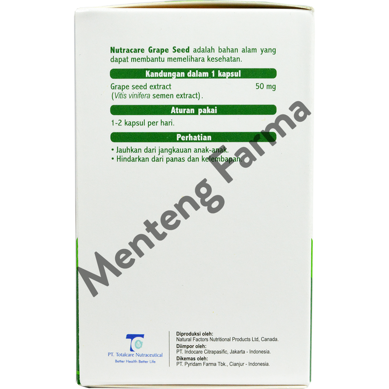 Nutracare Grape Seed - Suplemen Kesehatan Jantung - Menteng Farma