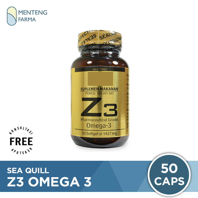 Sea Quill Z3 Pharmaceutical Grade Omega 3 - Menteng Farma