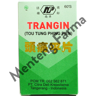 Tou Tung Phing Pien (Trangin) - Obat Masuk Angin, Demam, dan Pusing - Menteng Farma