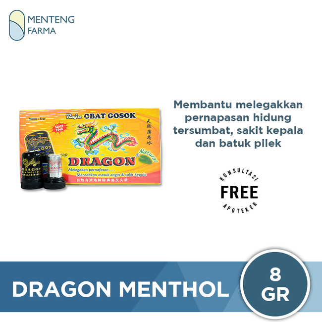 Dragon Menthol Cone - Menteng Farma