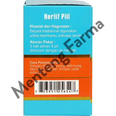 Superior Quality Herlif Pill (Shanqi San Jie Wan) - Menteng Farma