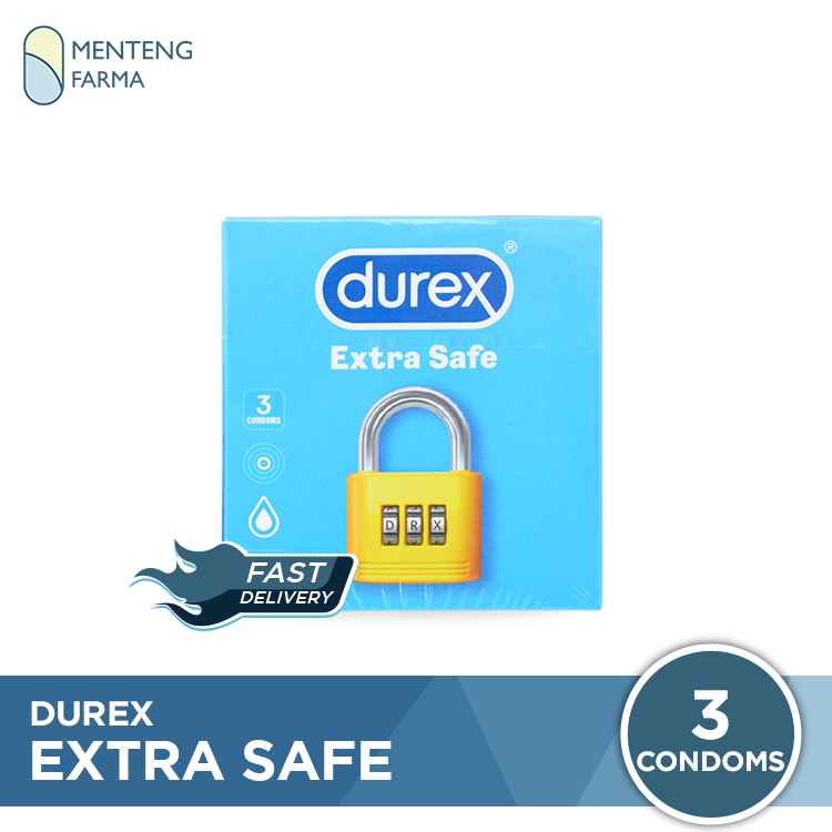 Kondom Durex Extra Safe - Isi 3 – Apotek