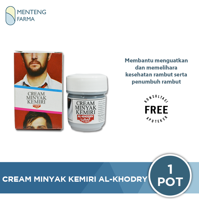 Cream Minyak Kemiri Al-Khodry - Menteng Farma