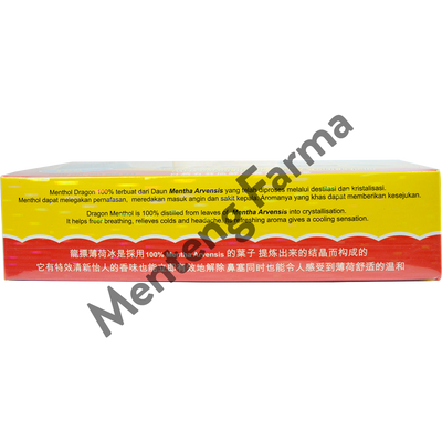 Dragon Menthol Cone 20 gram - Obat Hirup / Oles Hidung Tersumbat - Menteng Farma